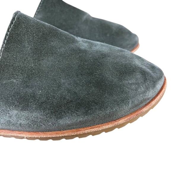 Sorel Ella Olive Green Suede Leather Flats Slip On Loafers Casual Shoes sz 8.5 - Picture 13 of 16